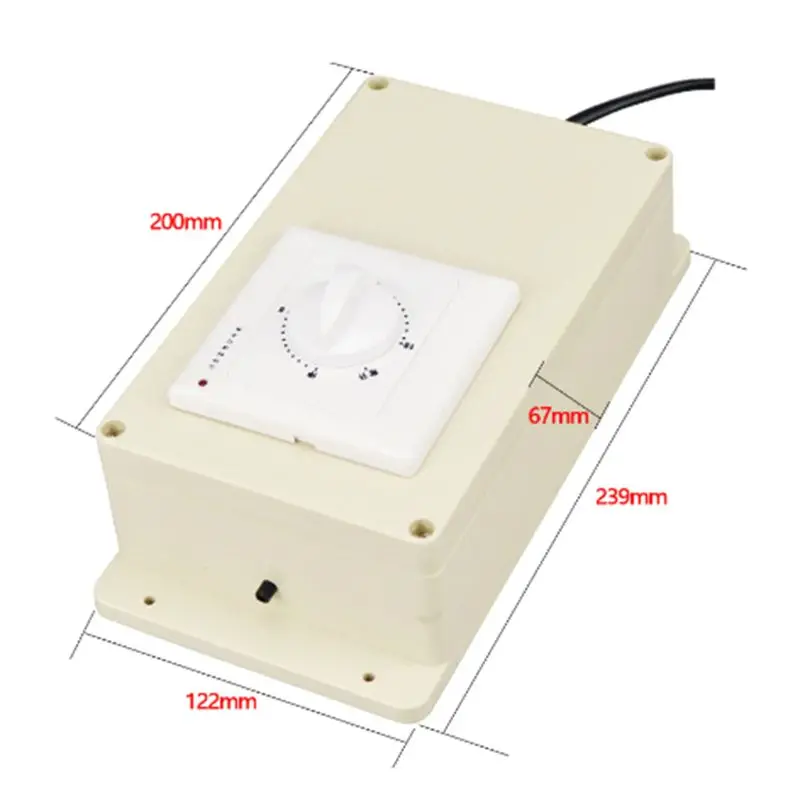 2000mg/h Ozonizer Portable Ozone Generator Water Air Sterilize Purifier Fruit Vegetable Fish Tank SPA Bathtub Disinfection
2000mg/h Ozonizer Portable Ozone Generator Water Air Sterilize Purifier Fruit Vegetable Fish Tank SPA Bathtub Disinfection