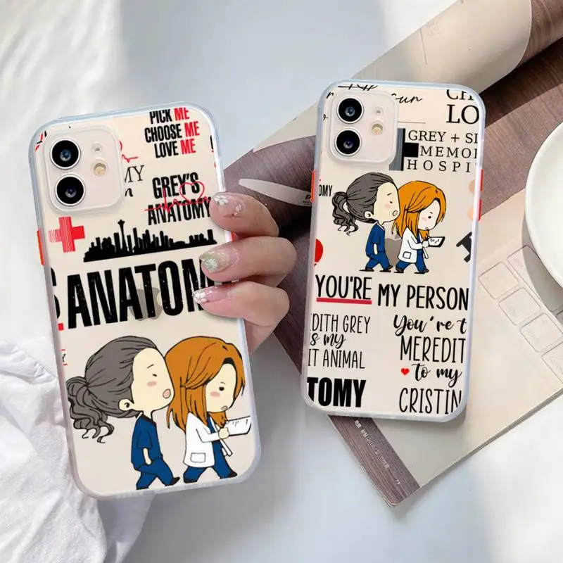 You are my person Greys Anatomy Phone Case for iPhone X XR XS 7 8 Plus 11 12 13 pro MAX 13mini Translucent Matte Shockproof Case
You are my person Greys Anatomy Phone Case for iPhone X XR XS 7 8 Plus 11 12 13 pro MAX 13mini Translucent Matte Shockproof Case
