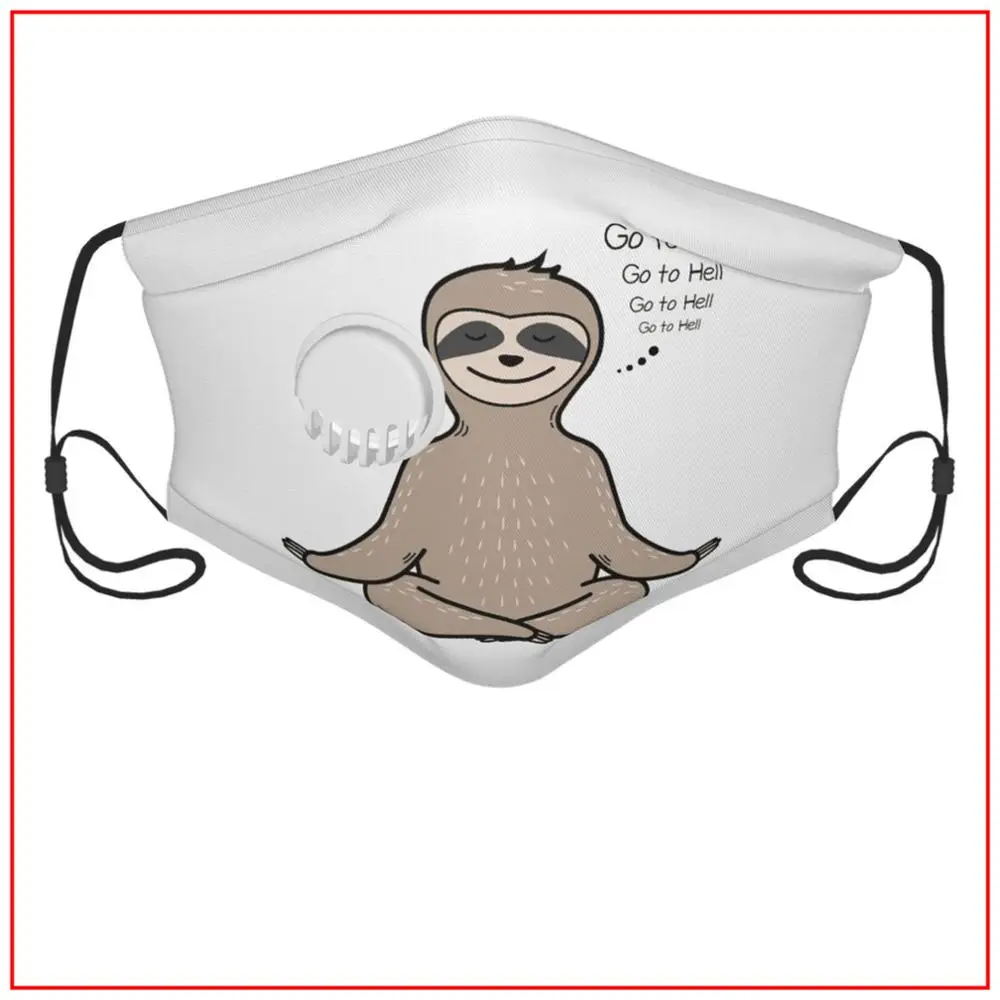 SLOTH MEDITATION Kids Men Women Face Mask face mask designer Funny Facemasks Adjustable Snorkel Cooling Facemasks Reusable Washa 
SLOTH MEDITATION Kids Men Women Face Mask face mask designer Funny Facemasks Adjustable Snorkel Cooling Facemasks Reusable Washa