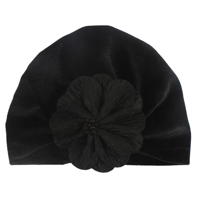 Newborn Flower Velvet Headscarf Headwrap Cap Infant Baby Turban Hat Fashion Solid Color Sleeping Hat Muslim Comfortable Caps
Newborn Flower Velvet Headscarf Headwrap Cap Infant Baby Turban Hat Fashion Solid Color Sleeping Hat Muslim Comfortable Caps