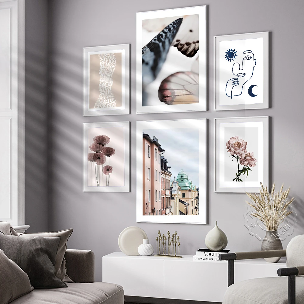 Nordic Style Light Pink Prints Poster, Flower Streetscape Abstract Lines Butterfly Wings Wall Art, Fresh Natural Home Decor Gift
Nordic Style Light Pink Prints Poster, Flower Streetscape Abstract Lines Butterfly Wings Wall Art, Fresh Natural Home Decor Gift