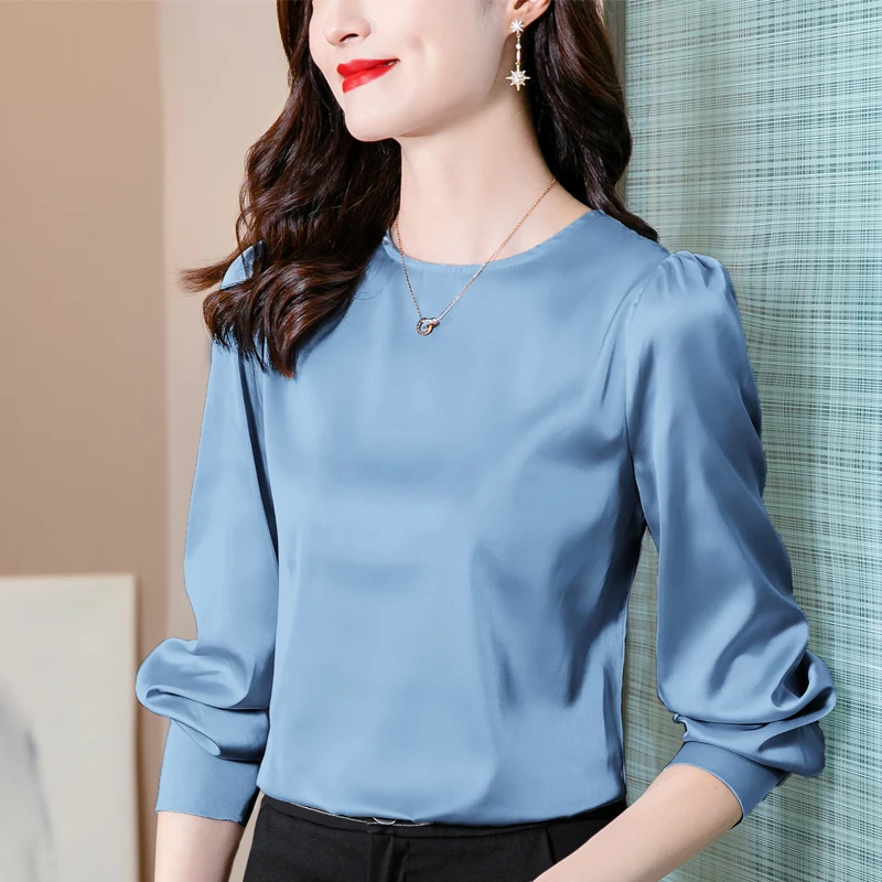 2021 Jacquard Silk Women Shirts Satin Long Sleeve Womens Blouses Red Womens Tops and Blouses Button Blusas Para Mujer
2021 Jacquard Silk Women Shirts Satin Long Sleeve Womens Blouses Red Womens Tops and Blouses Button Blusas Para Mujer