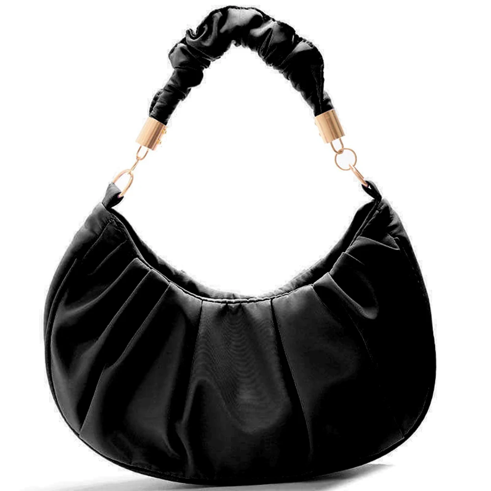 Women's Bag Fashion Pleated Shoulder Underarm Bags Ladies Casual PU Leather Solid Color Shopper Purse Luxury Designer Handbag
Women's Bag Fashion Pleated Shoulder Underarm Bags Ladies Casual PU Leather Solid Color Shopper Purse Luxury Designer Handbag