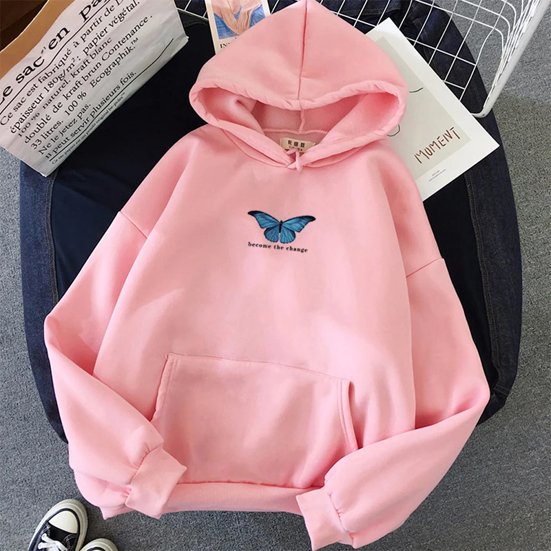 casual sweatshirt punk style women's hoodie Butterfly Hoodie vintage women's sweatshirt ins Harajuku Oversize loose Steetwear
casual sweatshirt punk style women's hoodie Butterfly Hoodie vintage women's sweatshirt ins Harajuku Oversize loose Steetwear