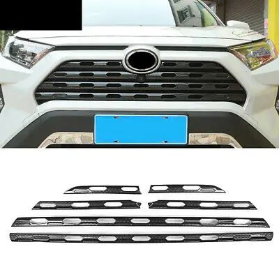 Carbon Fiber Look Front Center Grille Cover Trim 6pcs For Toyota RAV4 2019-2021
Carbon Fiber Look Front Center Grille Cover Trim 6pcs For Toyota RAV4 2019-2021