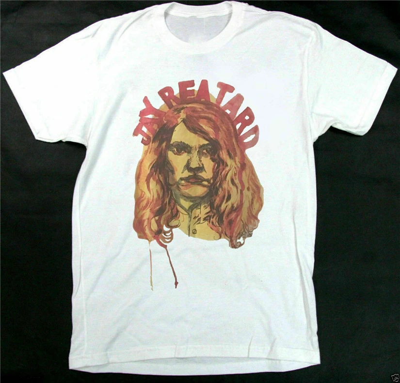 Винтажная Футболка с принтом Rare Jay Reatard летняя стильная футболка принтом| |