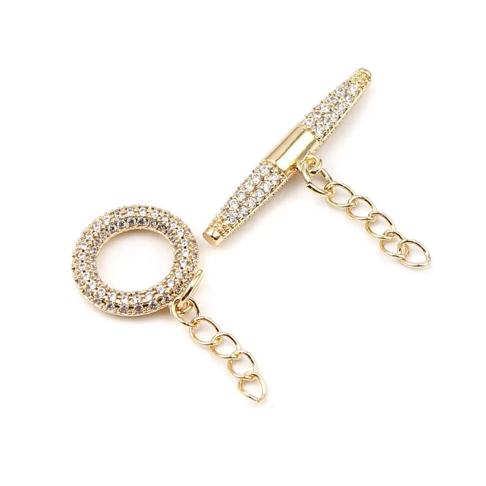 DoreenBeads Copper Toggle Clasps Rectangle Gold Color Circle Rhinestone Micro Pave DIY Making Bracelets Necklace Jewelry, 1Set
DoreenBeads Copper Toggle Clasps Rectangle Gold Color Circle Rhinestone Micro Pave DIY Making Bracelets Necklace Jewelry, 1Set