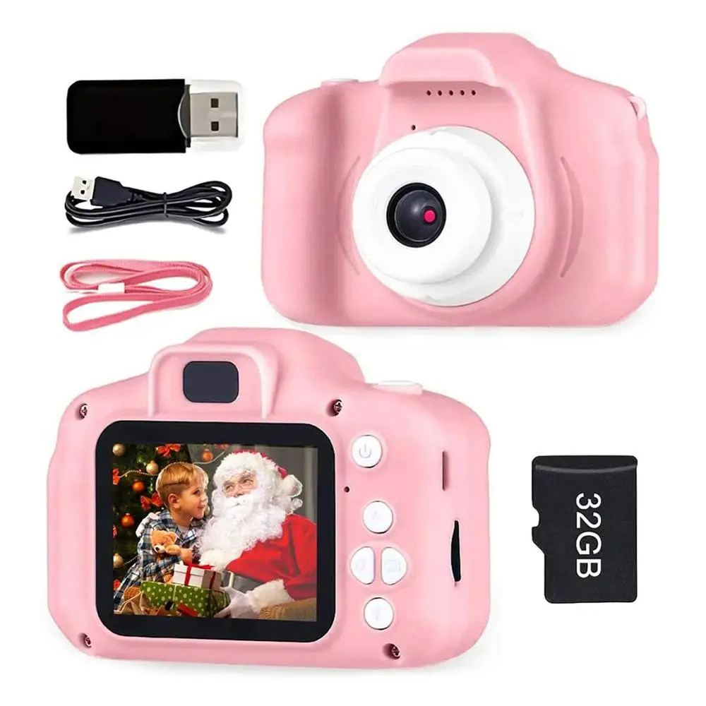 Children Kids Camera Mini Educational Toys For Children Baby Gifts Birthday Gift Digital Camera 1080P Projection Video Camera
Children Kids Camera Mini Educational Toys For Children Baby Gifts Birthday Gift Digital Camera 1080P Projection Video Camera