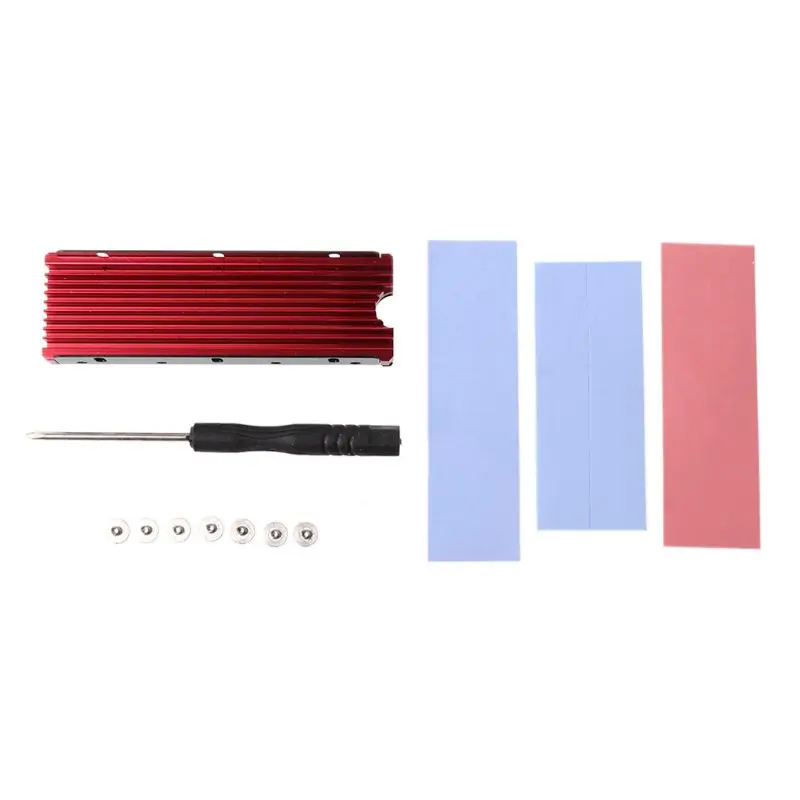 New Dustproof NVME NGFF M.2 Heatsink Cooling Metal Sheet Thermal Pad For M.2 NGFF 2280 PCI-E NVME SSD
New Dustproof NVME NGFF M.2 Heatsink Cooling Metal Sheet Thermal Pad For M.2 NGFF 2280 PCI-E NVME SSD