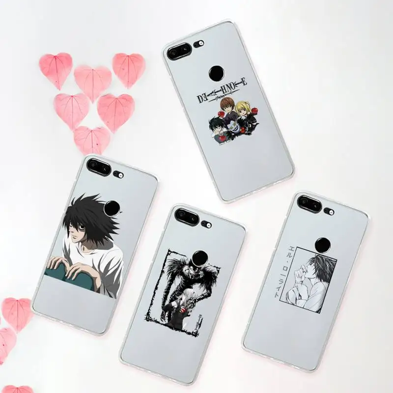 Death Note Notebook anime Phone Case Transparent for Huawei mate 20 10 9 8 X S 5G Z Enjoy pro plus
Death Note Notebook anime Phone Case Transparent for Huawei mate 20 10 9 8 X S 5G Z Enjoy pro plus