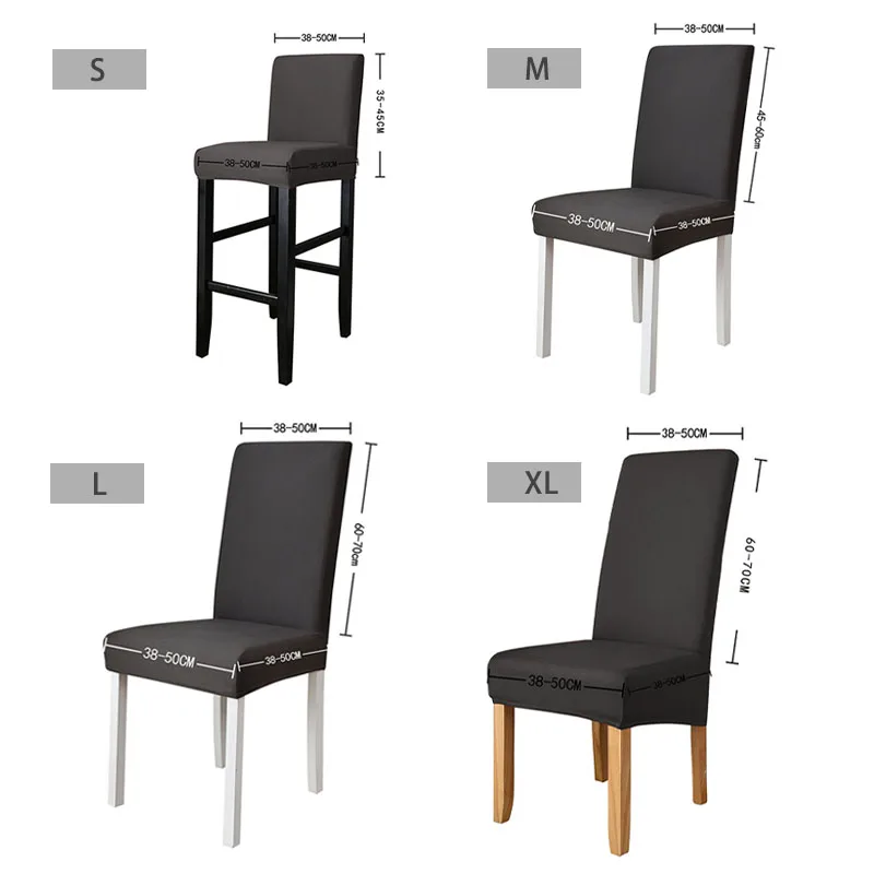 Universal Size Chair Cover Elastic Slipcover Spandex Furniture Protector Case Chair Cover With Back For Hotel Banquet Decoration
Universal Size Chair Cover Elastic Slipcover Spandex Furniture Protector Case Chair Cover With Back For Hotel Banquet Decoration