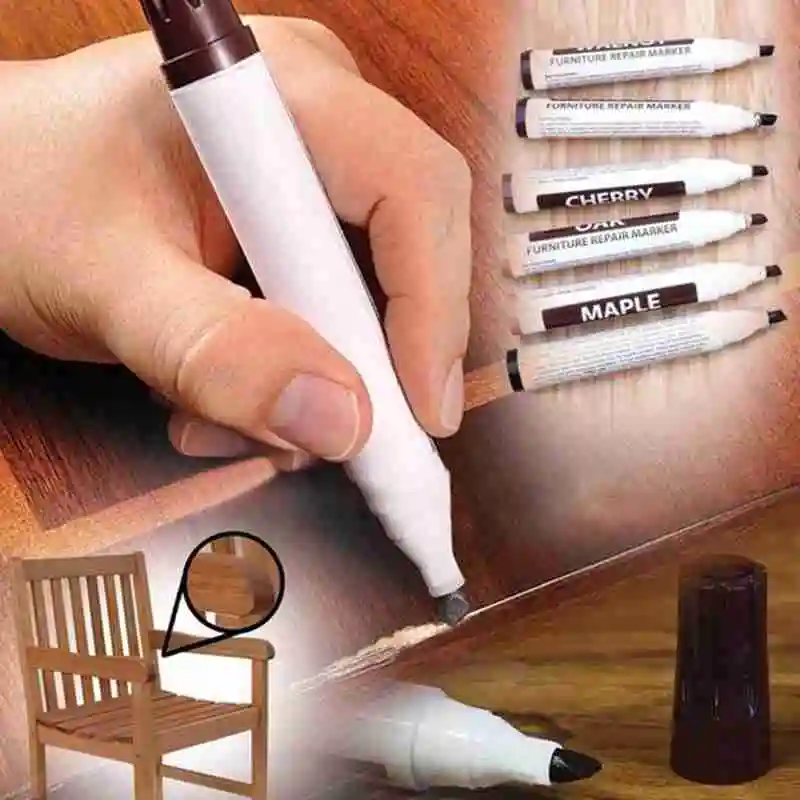 Wooden Furniture Repairing Pen Furniture Floor Repair Pigment Materials Damaged Scratch Repair Patch Paint Pen
Wooden Furniture Repairing Pen Furniture Floor Repair Pigment Materials Damaged Scratch Repair Patch Paint Pen