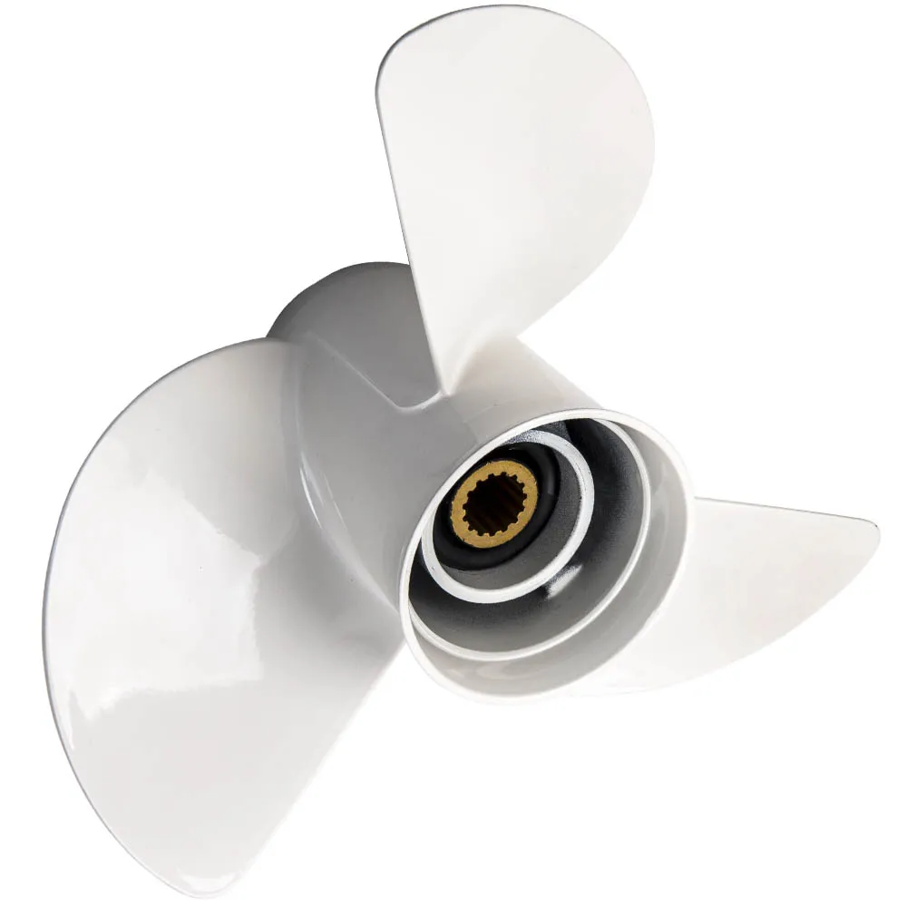 13 1/4X17 Pitch Outboard Propeller For Yamaha 50-130HP 6E5-45945-01-EL Outboards 3 Blade Aluminum
13 1/4X17 Pitch Outboard Propeller For Yamaha 50-130HP 6E5-45945-01-EL Outboards 3 Blade Aluminum