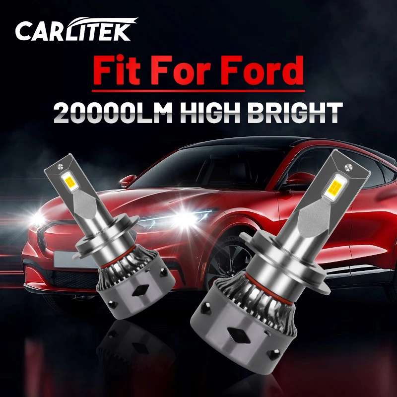 Carlitek 9005 LED Headlight 20000LM 6000K H7 H11 H8 H9 9006 HB3 HB4 Canbus CSP LED For ford focus 2 mk1 mk2 focus 3 fusion 2 Car
Carlitek 9005 LED Headlight 20000LM 6000K H7 H11 H8 H9 9006 HB3 HB4 Canbus CSP LED For ford focus 2 mk1 mk2 focus 3 fusion 2 Car