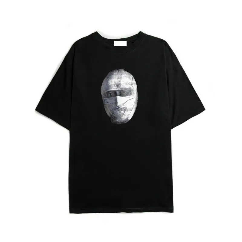 Summer Trend Ins Dark High Street Decadent Style Portrait Print Short Sleeve T Shirt For Women And Men Cotton Loose Tops Black
Summer Trend Ins Dark High Street Decadent Style Portrait Print Short Sleeve T Shirt For Women And Men Cotton Loose Tops Black