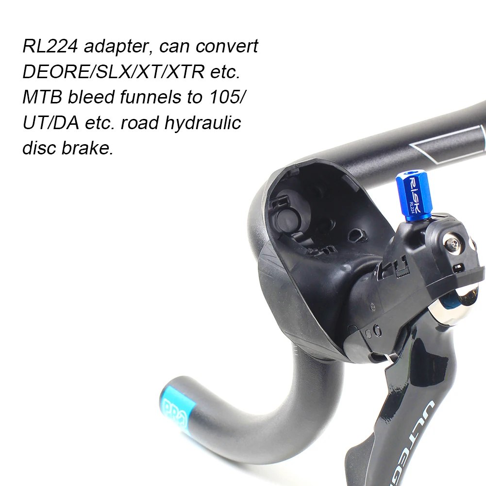 Cycling Bleed Funnel Adapter MTB Mountain Bike Convert To Road Hydraulic Disc Brake Oil Filling Funnel Adapter
Cycling Bleed Funnel Adapter MTB Mountain Bike Convert To Road Hydraulic Disc Brake Oil Filling Funnel Adapter