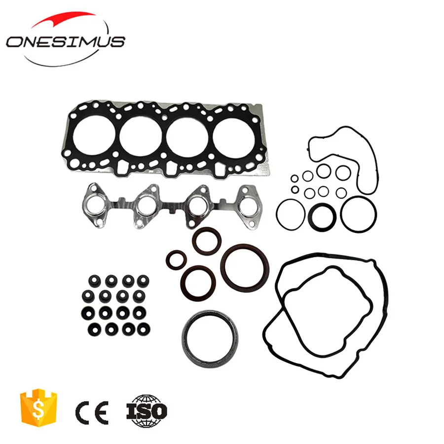 Код двигателя 2KD капитальный полный комплект прокладок для LAND CRUISER HIACE HILUX FORTUNER OEM 04111-30030
Код двигателя 2KD капитальный полный комплект прокладок для LAND CRUISER HIACE HILUX FORTUNER OEM 04111-30030