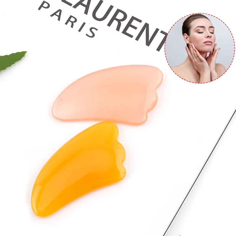 Resin Guasha Massage Scraper Gua Sha Board Acupoint Face Eye Care Massage Tool 
Resin Guasha Massage Scraper Gua Sha Board Acupoint Face Eye Care Massage Tool