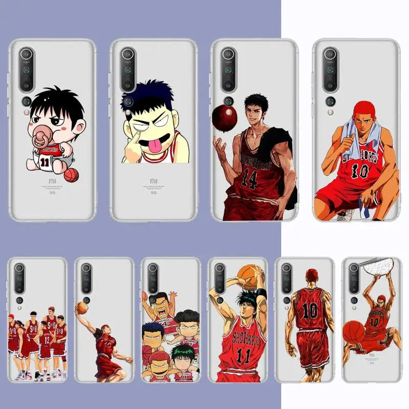 Cute Cartoon Slam Dunk Phone Case For Redmi Note 5 7 8 9 10 A K20 pro max lite for Xiaomi 10pro 10T
Cute Cartoon Slam Dunk Phone Case For Redmi Note 5 7 8 9 10 A K20 pro max lite for Xiaomi 10pro 10T
