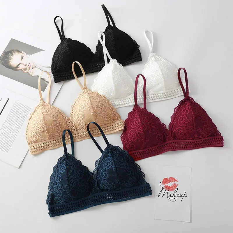 Newly Women Underwear Bras French Style Deep V Sexy Lace Bras Women Girls Seamless Wireless Thin Underwear Soutien Gorge Femme
Newly Women Underwear Bras French Style Deep V Sexy Lace Bras Women Girls Seamless Wireless Thin Underwear Soutien Gorge Femme