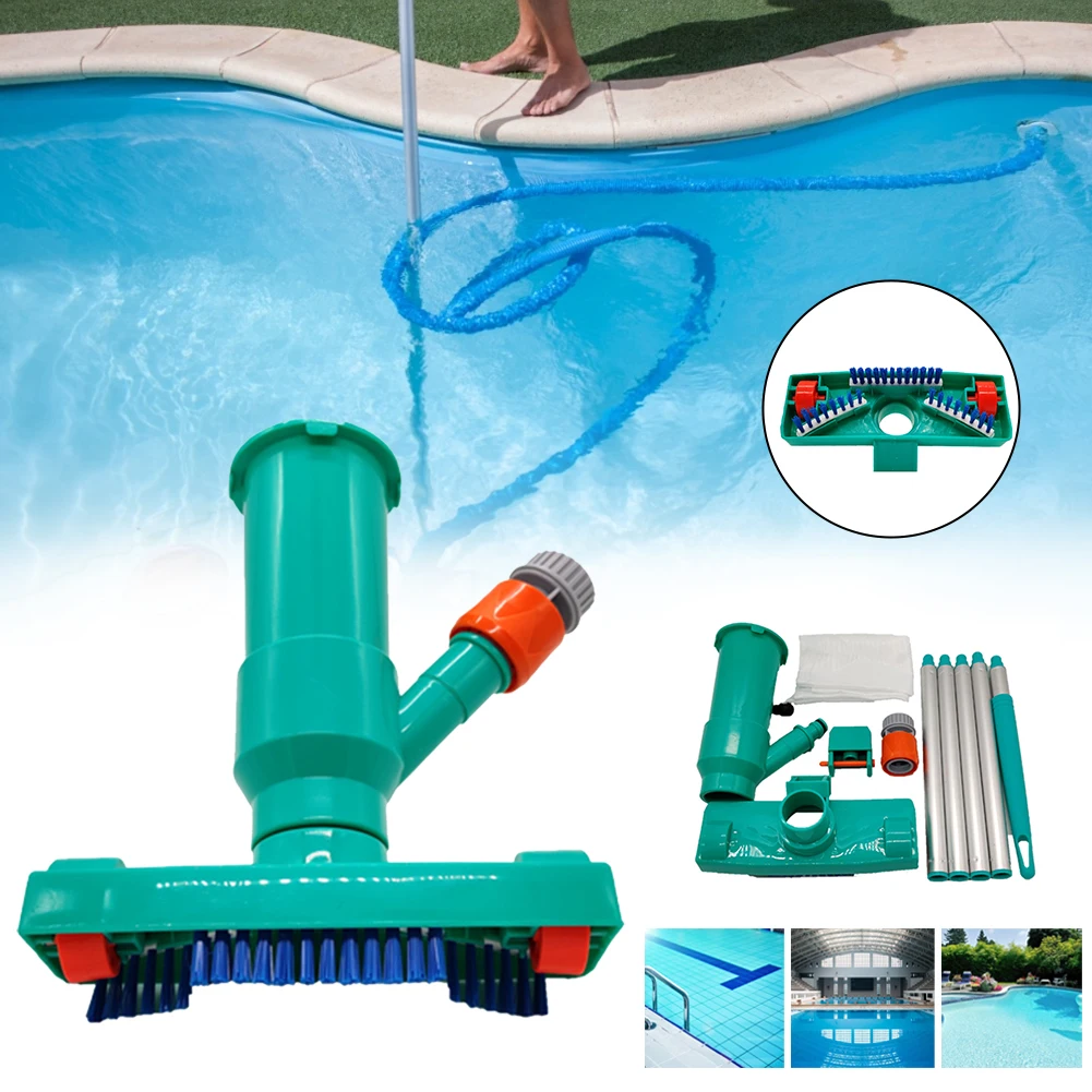 Swimming Pool Water Parks Vacuum Brush Cleaning Brush Head 5 Pole Outdoor Portable Hoover Suction Tool ABS
Swimming Pool Water Parks Vacuum Brush Cleaning Brush Head 5 Pole Outdoor Portable Hoover Suction Tool ABS