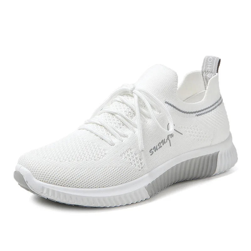 Sneakers Female 2021 New Spring and Autumn Single Shoes Leisure Running Summer Breathable Mesh Small White Shoes
Sneakers Female 2021 New Spring and Autumn Single Shoes Leisure Running Summer Breathable Mesh Small White Shoes