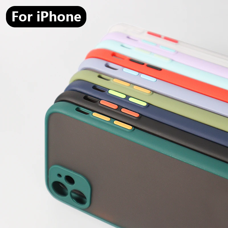 For IPhone 12 11 Pro Max Mini 6 6s 7 8 Plus X XR XS Max SE 2020 Cover Anti-fall Skin feel Matte Transparent Soft TPU Case
For IPhone 12 11 Pro Max Mini 6 6s 7 8 Plus X XR XS Max SE 2020 Cover Anti-fall Skin feel Matte Transparent Soft TPU Case