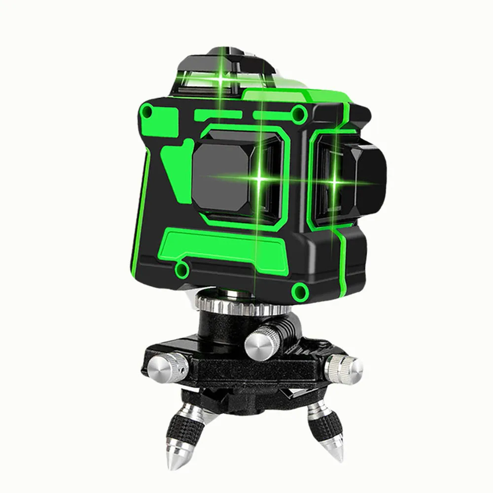 DC Series 12 Lines 3D Green Laser Level Horizontal And Vertical Cross Lines With Auto Self-Leveling, Indoors and Outdoors
DC Series 12 Lines 3D Green Laser Level Horizontal And Vertical Cross Lines With Auto Self-Leveling, Indoors and Outdoors