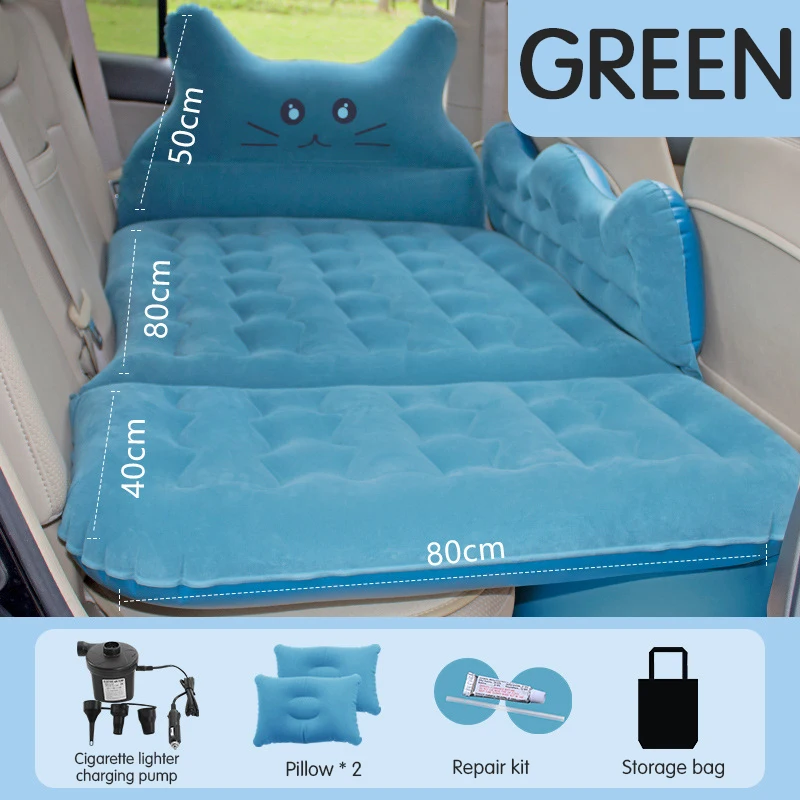 Car Air Inflatable Travel Mattress SUV Car Universal Bed Cute Back Seat Multifunctional Sofa Pillow Outdoor Camping Mat Cushion
Car Air Inflatable Travel Mattress SUV Car Universal Bed Cute Back Seat Multifunctional Sofa Pillow Outdoor Camping Mat Cushion