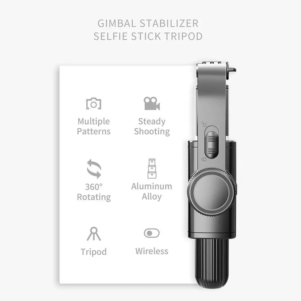 

3D стабилизатор умный Bluetooth ручной Гладкий Gimbal палка телефон Универсальный беспроводной поток запись Vlog видео селфи J9Y4