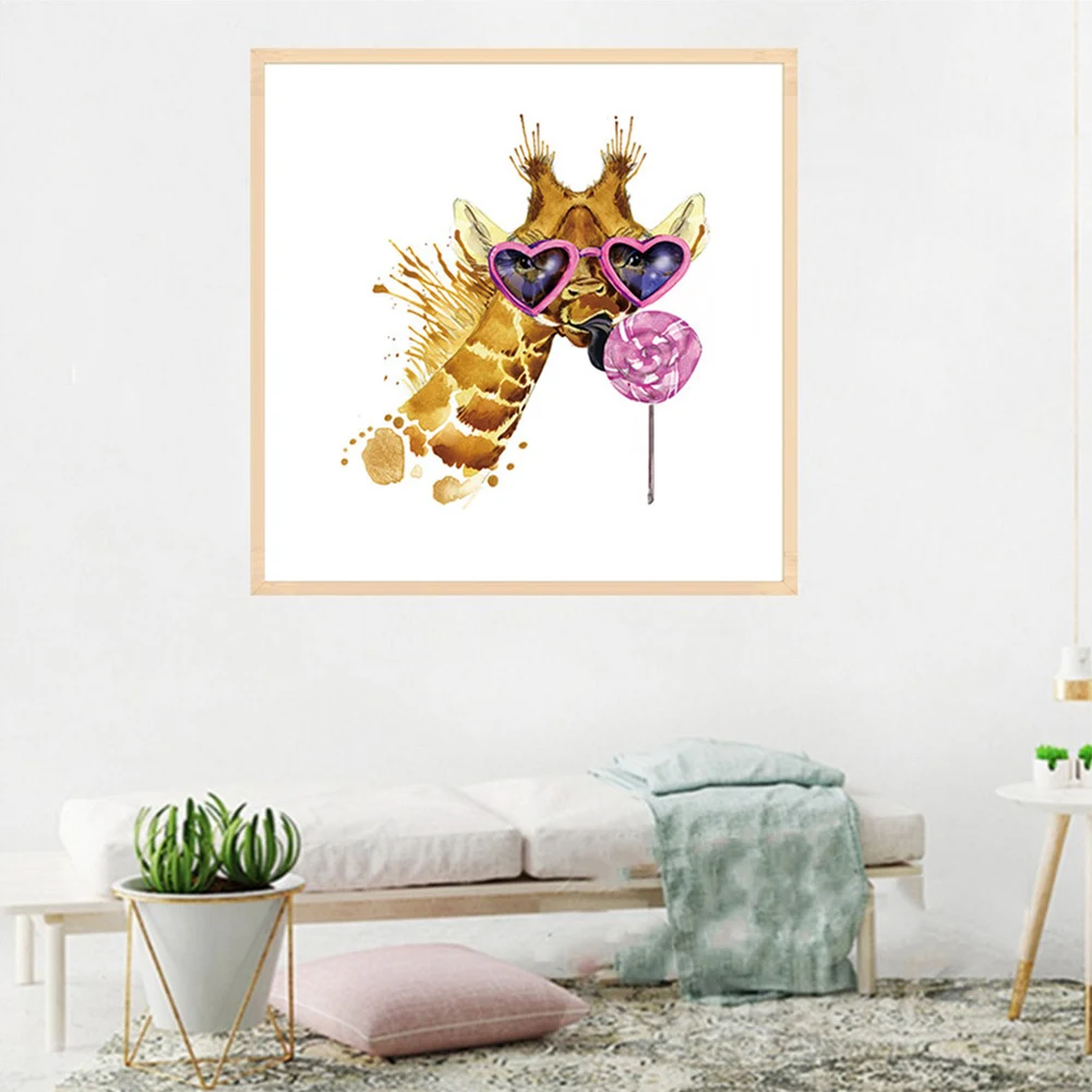 5D DIY Diamond Embroidery Cute Cartoon Animal Wall Art Diamond Painting Nordic Wall Kids Room Decor mCute Giraffe Frameless DIY
5D DIY Diamond Embroidery Cute Cartoon Animal Wall Art Diamond Painting Nordic Wall Kids Room Decor mCute Giraffe Frameless DIY