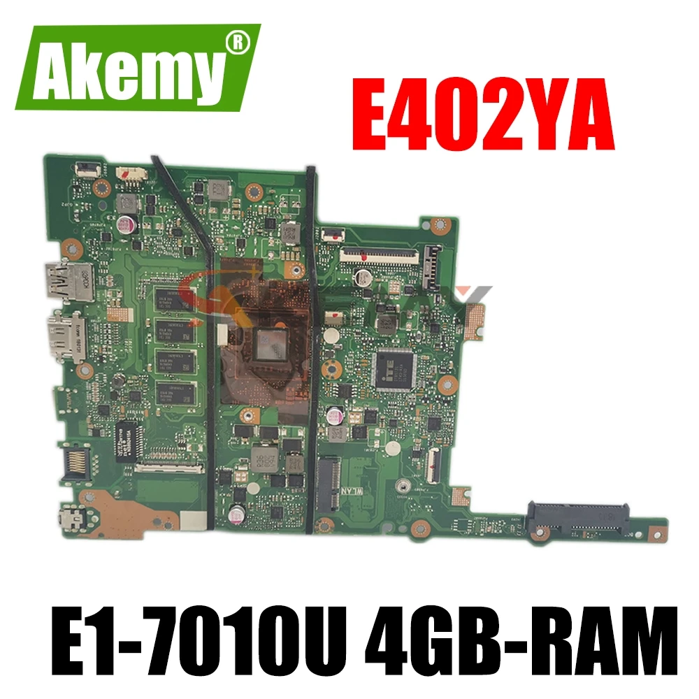 Akemy E402YA Motherboard For ASUS E402 E402Y E402YA Laotop Mainboard with E1-7010U 4GB-RAM
Akemy E402YA Motherboard For ASUS E402 E402Y E402YA Laotop Mainboard with E1-7010U 4GB-RAM