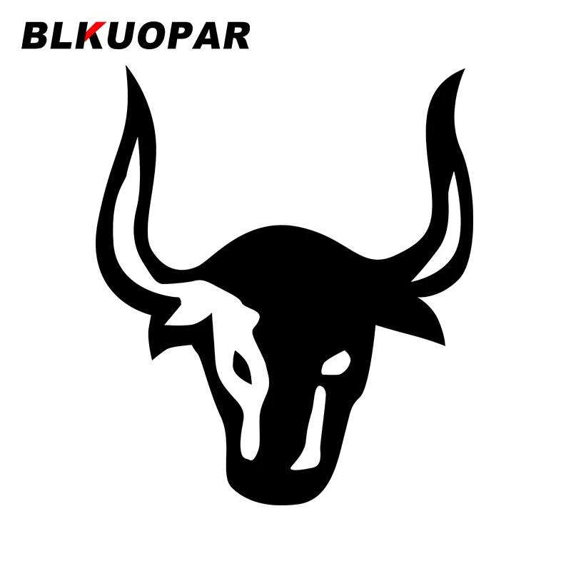 Автомобильная наклейка BLKUOPAR с изображением Головы Быка креативная