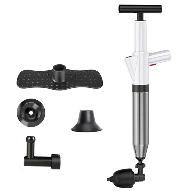 Toilet Air Pump Plungers Drain Unblocker High Pressure Blaster Cleaner Powerful Manual Pneumatic Dredge Equipment Clogged Pipe
Toilet Air Pump Plungers Drain Unblocker High Pressure Blaster Cleaner Powerful Manual Pneumatic Dredge Equipment Clogged Pipe