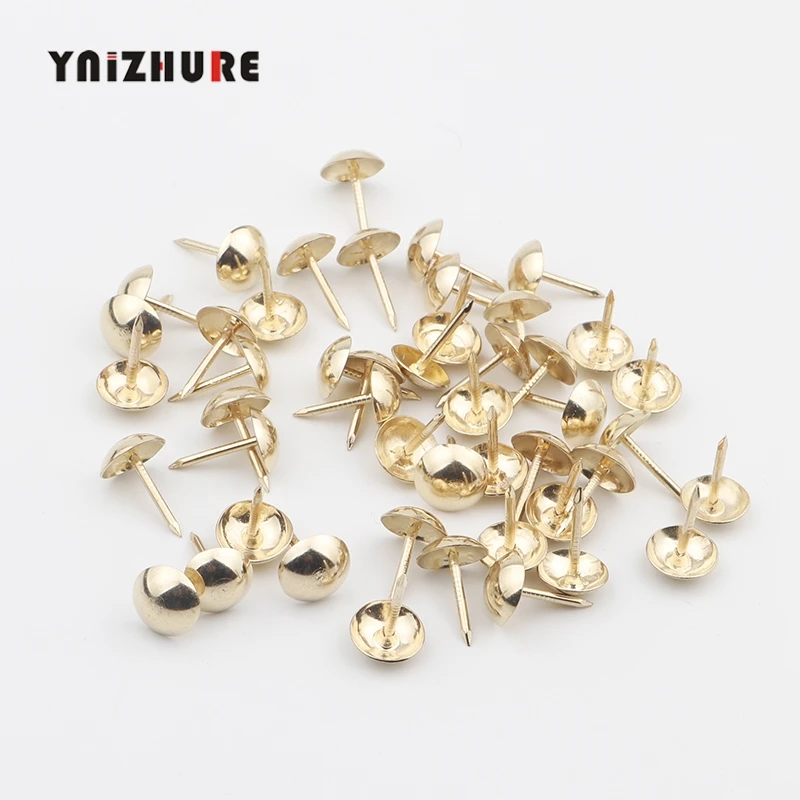 100Pcs Iron 9mm Gold Upholstery Nail Jewelry Gift Box Sofa Decorative Upholstery Nails For Furniture Tacks Pushpins
100Pcs Iron 9mm Gold Upholstery Nail Jewelry Gift Box Sofa Decorative Upholstery Nails For Furniture Tacks Pushpins