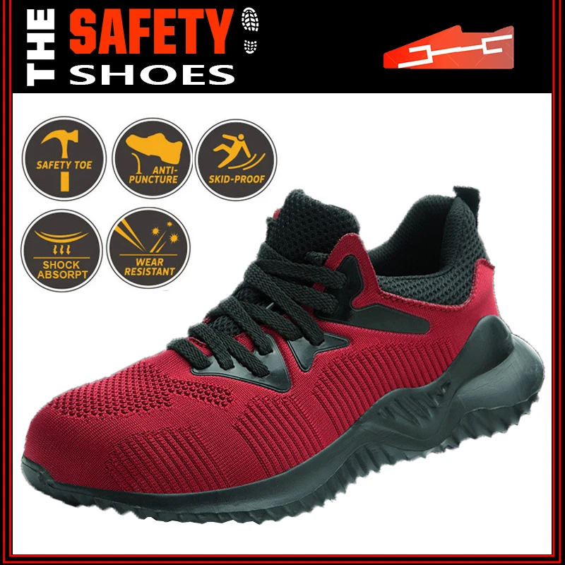 Male Safety Shoes Work Sneakers Indestructible Work Safety Shoes Men Steel Toe Shoes Construction Safty Shoes Dropshipping
Male Safety Shoes Work Sneakers Indestructible Work Safety Shoes Men Steel Toe Shoes Construction Safty Shoes Dropshipping