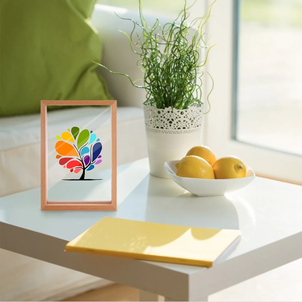 Wooden Personalized Picture Cadre Photo Frames Creative Tree Pattern Painting Frame Home Desktop Decoration 6 Inch Gift Present
Wooden Personalized Picture Cadre Photo Frames Creative Tree Pattern Painting Frame Home Desktop Decoration 6 Inch Gift Present