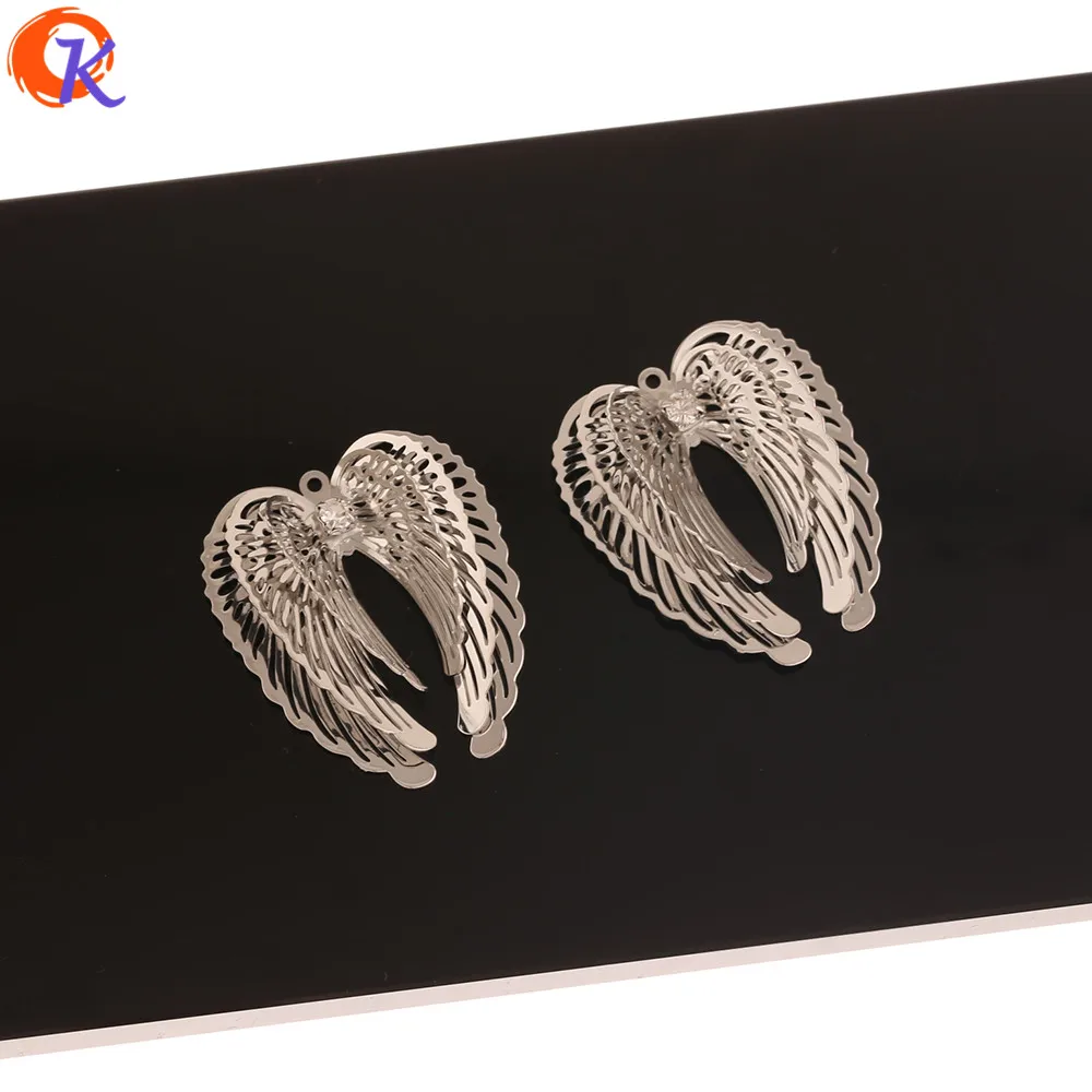 Cordial Design 50Pcs 28*32MM Jewelry Accessories/DIY Making/Sheet Copper/Earrings Charms/Wing Shape/Hand Made/Earring Findings
Cordial Design 50Pcs 28*32MM Jewelry Accessories/DIY Making/Sheet Copper/Earrings Charms/Wing Shape/Hand Made/Earring Findings