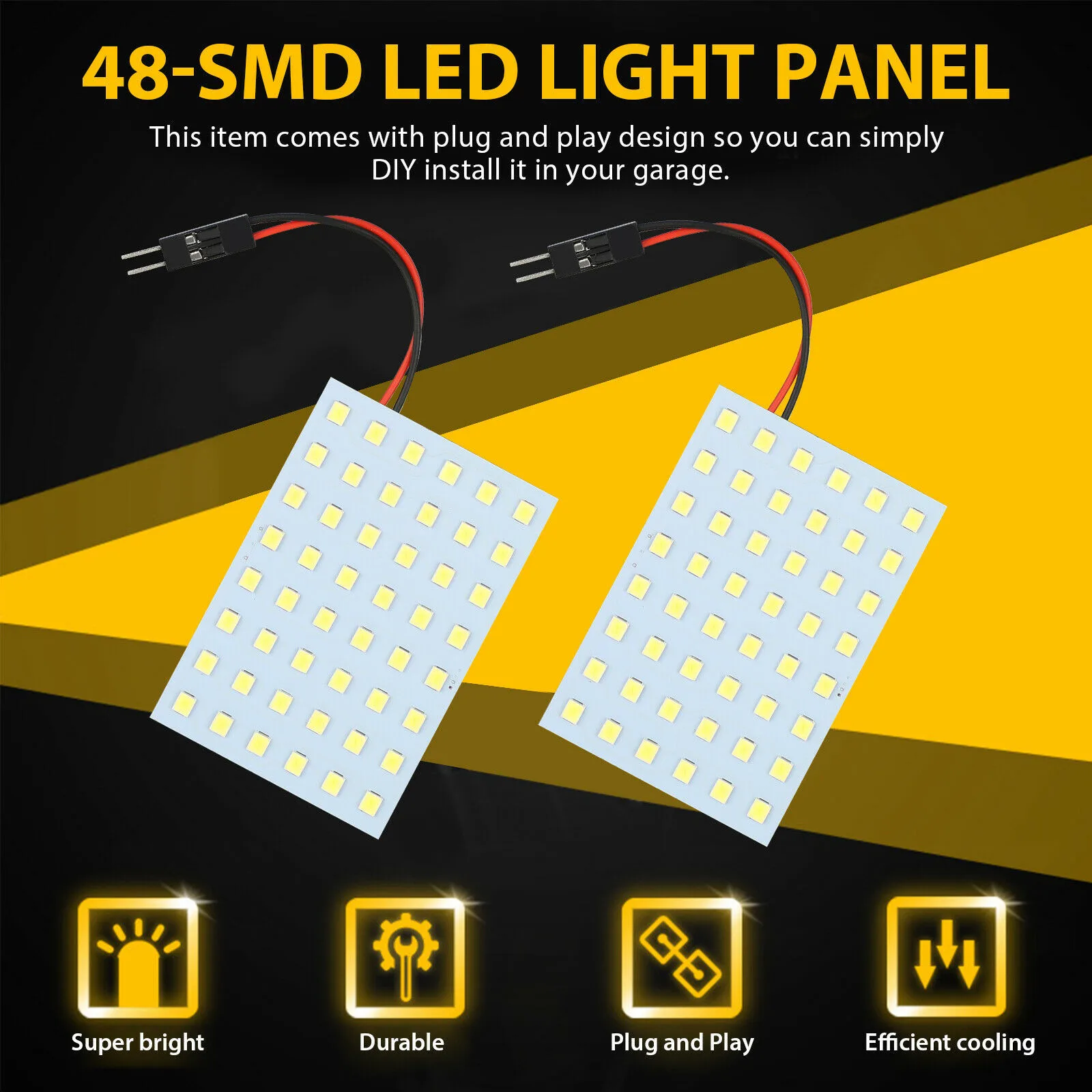 Accessory Interior LED BA9S Replacement Replaces Universal Durable Useful