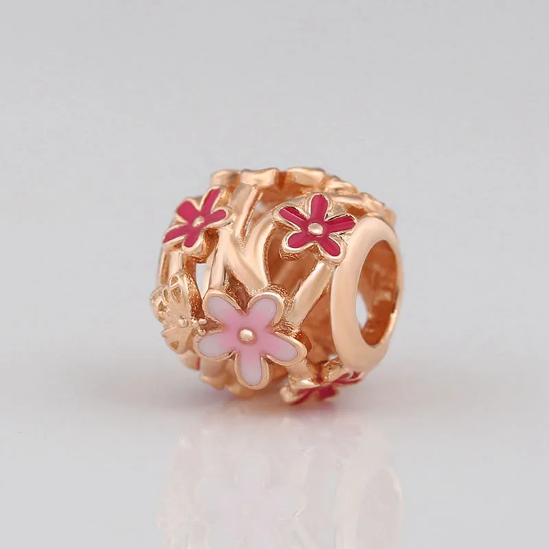 100% 925 Sterling Silver Bead Fashion Pink Daisy Hollow Ladybug Beads Fit Pandora Women Bracelet & Necklace Diy Jewelry
100% 925 Sterling Silver Bead Fashion Pink Daisy Hollow Ladybug Beads Fit Pandora Women Bracelet & Necklace Diy Jewelry