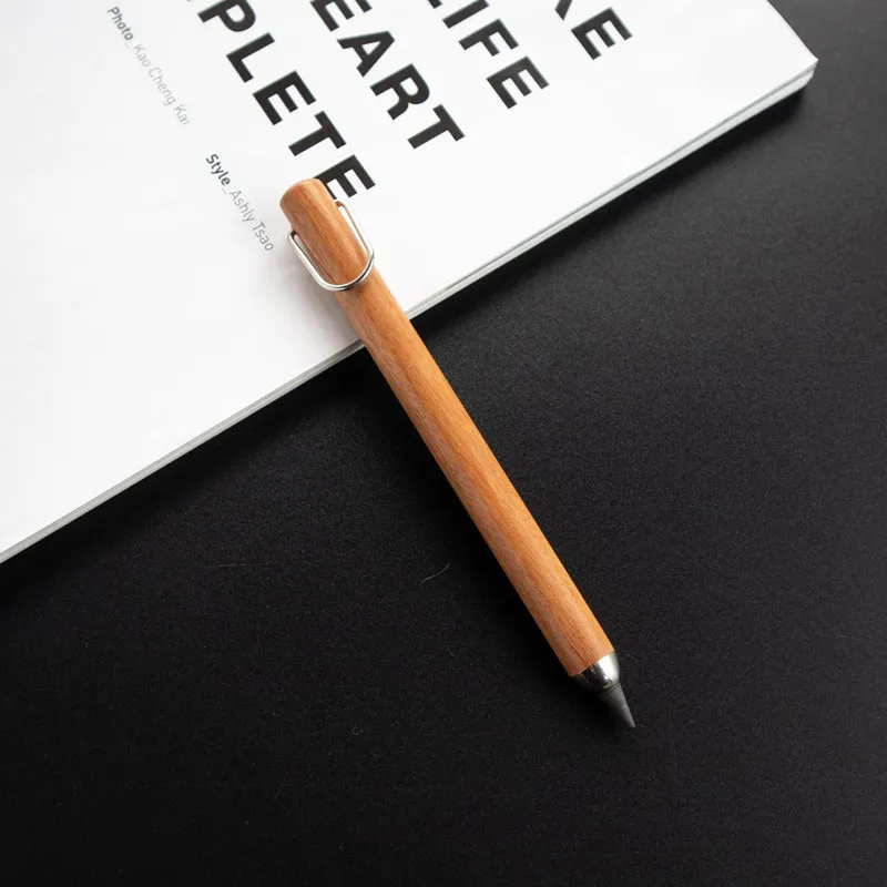 1pcs Creative High-end Eternal Pencil Without Ink For Long-lasting Writing Wooden Signature Pen Office Student Stationer
1pcs Creative High-end Eternal Pencil Without Ink For Long-lasting Writing Wooden Signature Pen Office Student Stationer
