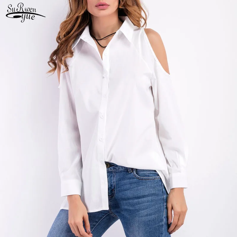 Autumn 2020 New Off-Shoulder Long Shirt Sexy Office Lady Cardigan Women's Blouses Casual Long Sleeve Women's Shirt Blusas10303
Autumn 2020 New Off-Shoulder Long Shirt Sexy Office Lady Cardigan Women's Blouses Casual Long Sleeve Women's Shirt Blusas10303