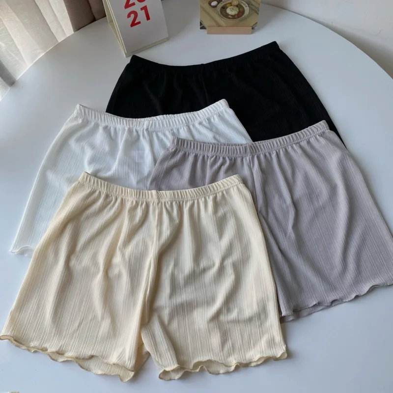 Женские леггинсы с ушными краями, удобные светильник безопасные шорты, повседневные летние шорты, модель 2021 года
Женские леггинсы с ушными краями, удобные светильник безопасные шорты, повседневные летние шорты, модель 2021 года