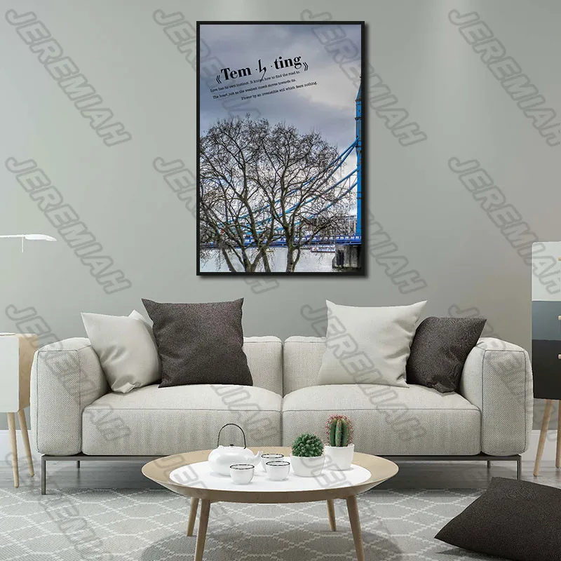 Iron Bridge Water Dayan Poster Nordic Style Wall Art Canvas Print Painting Modern Living Room Decoration
Iron Bridge Water Dayan Poster Nordic Style Wall Art Canvas Print Painting Modern Living Room Decoration