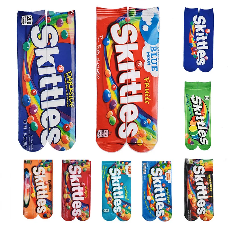 Unisex 3D Printing Happy Socks Men Women Art Design Printed Cotton Socks Snacks Potato Chips Candy Package Funny Socks Popsocket 
Unisex 3D Printing Happy Socks Men Women Art Design Printed Cotton Socks Snacks Potato Chips Candy Package Funny Socks Popsocket