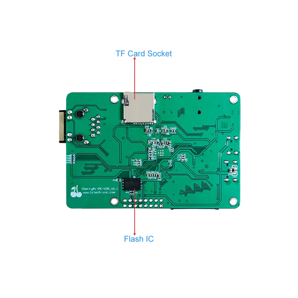 ARM Cortex A7 CPU Development Controller 64MB DDR2 RAM Network Module ESP8089 LC-CherryPi-PC-V3S Development Controller
ARM Cortex A7 CPU Development Controller 64MB DDR2 RAM Network Module ESP8089 LC-CherryPi-PC-V3S Development Controller