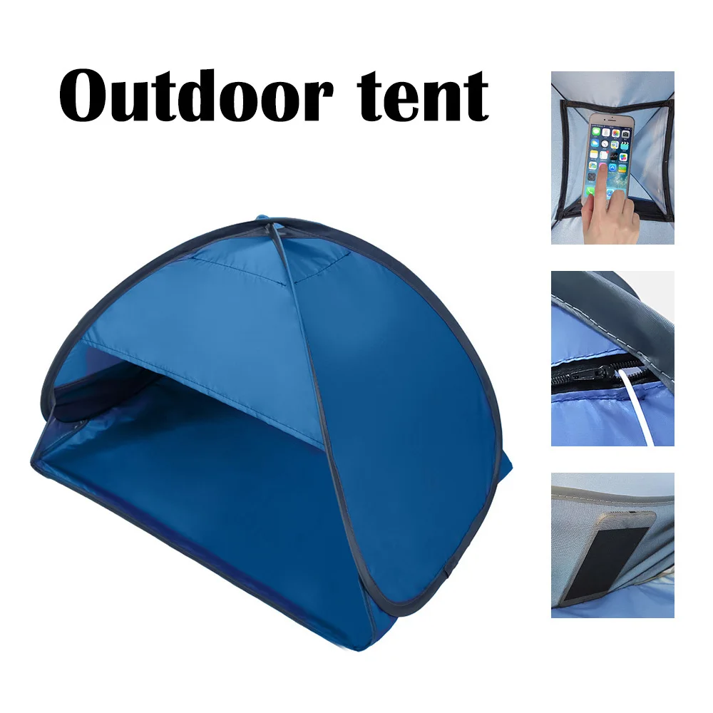 Sun Protection Outdoor Beach Tent Foldable Windproof Lightweight Sun Shelter Camping Garden Umbrella Face Tent with Phone Holder
Sun Protection Outdoor Beach Tent Foldable Windproof Lightweight Sun Shelter Camping Garden Umbrella Face Tent with Phone Holder