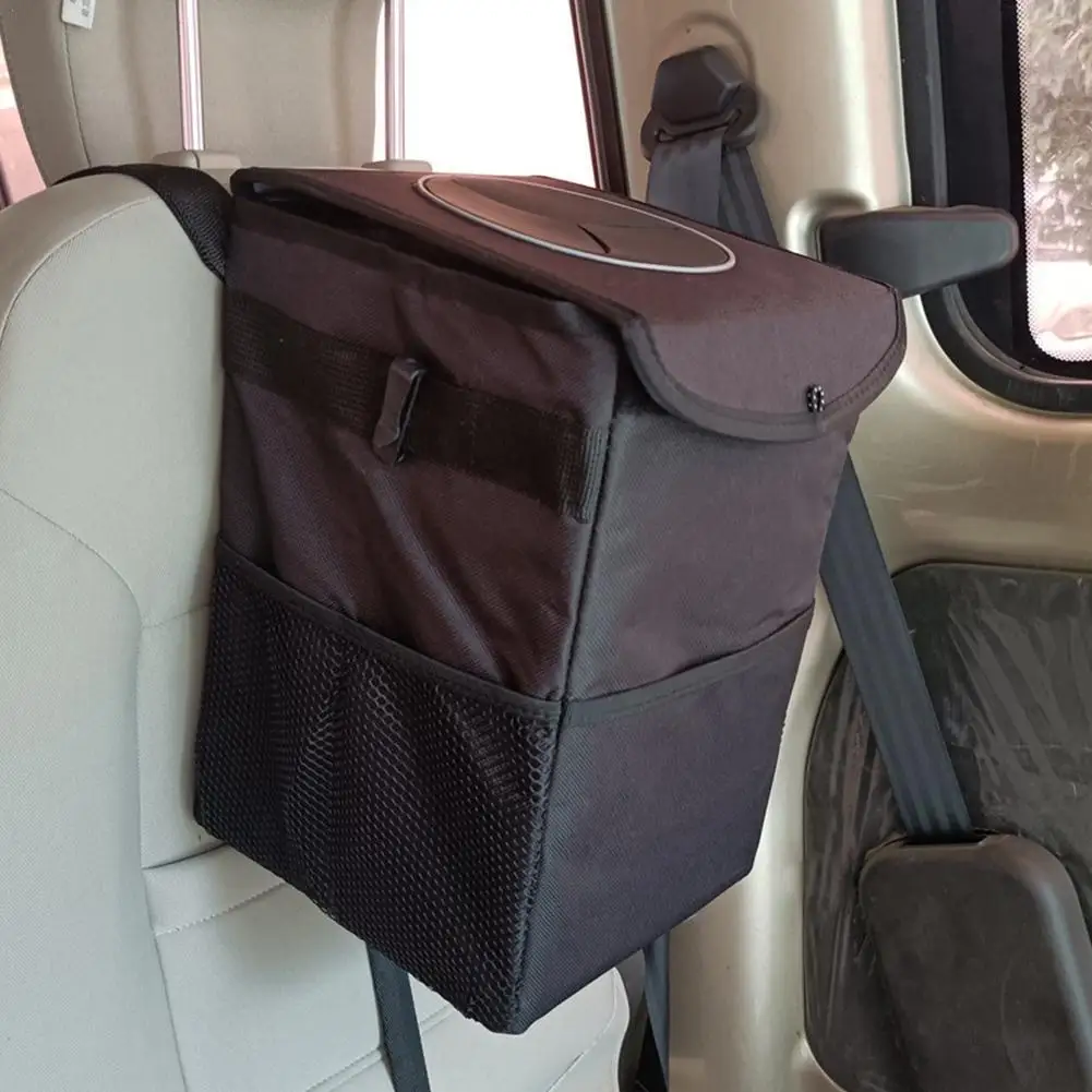 Car Trash Can With Lid And Side Pockets Foldable Waterproof Car Storage Bag Van Accessory Car Boot Organiser Trash Bag
Car Trash Can With Lid And Side Pockets Foldable Waterproof Car Storage Bag Van Accessory Car Boot Organiser Trash Bag