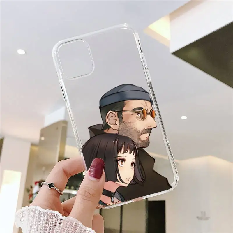 Leon Matilda Natalie Portman Movie love Phone Case Transparent iPhone 6 7 8 11 12 s mini pro X XS XR MAX Plus SE cover funda
Leon Matilda Natalie Portman Movie love Phone Case Transparent iPhone 6 7 8 11 12 s mini pro X XS XR MAX Plus SE cover funda