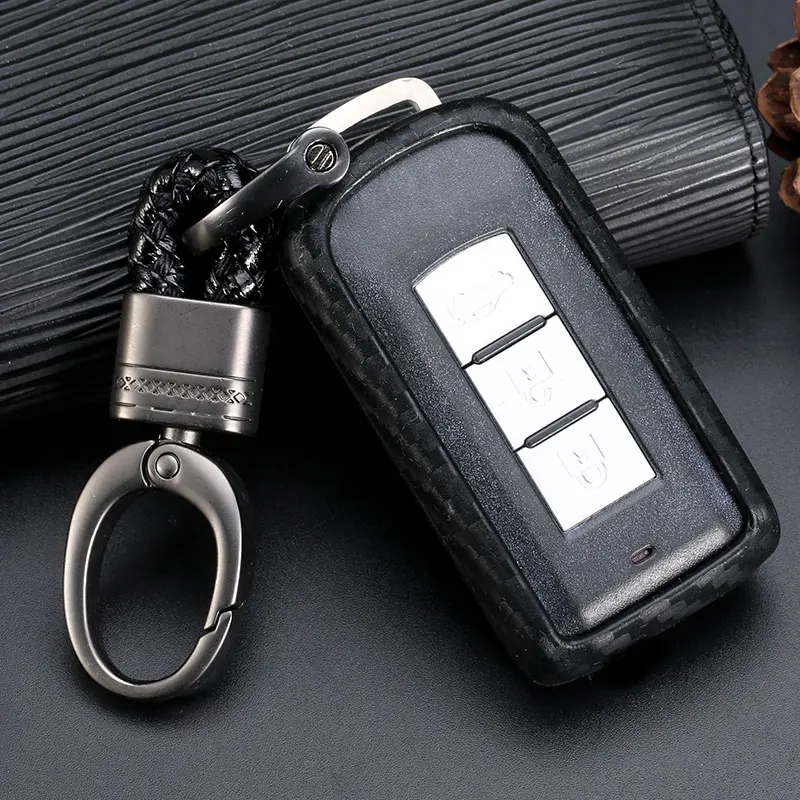 For Mitsubishi Outlander Lancer 10 Pajero Sport EX ASX Colt Grandis L200 Smart 2/3B Carbon Silicone Car Key Case Cover
For Mitsubishi Outlander Lancer 10 Pajero Sport EX ASX Colt Grandis L200 Smart 2/3B Carbon Silicone Car Key Case Cover